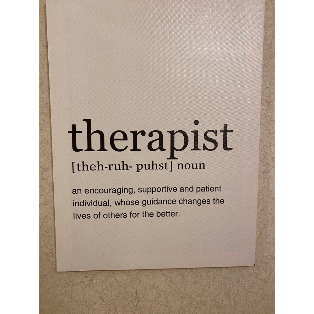 Art work Therapist 15x12 new